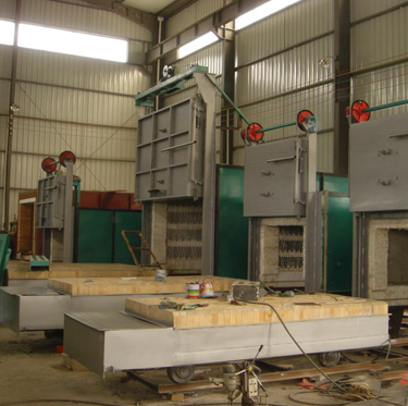 臺(tái)車(chē)熱處理電爐