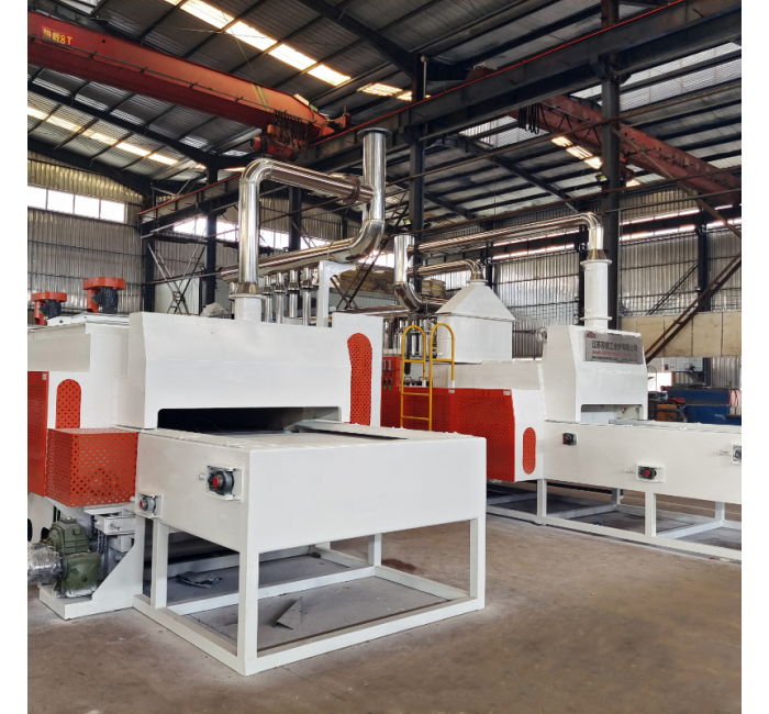 可控氣氛網帶爐生產線